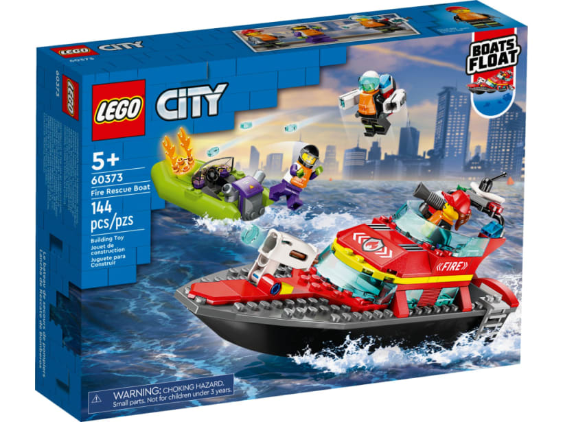 Image of LEGO Set 60373 Fire Rescue Boat