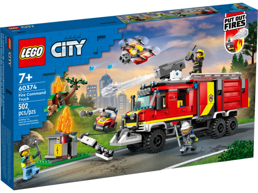 Image of LEGO Set 60374 Einsatzleitwagen der Feuerwehr
