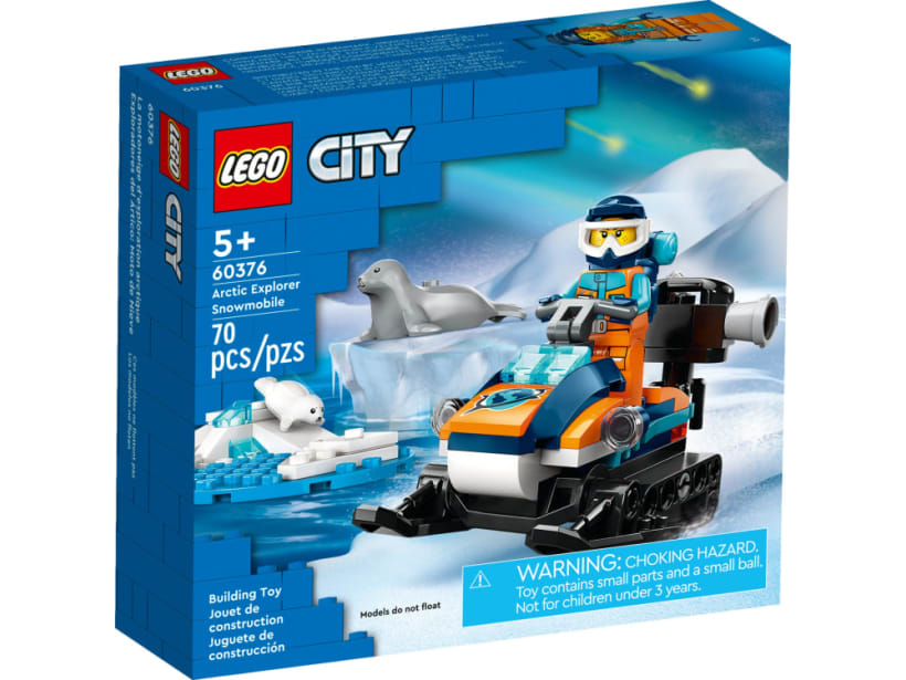 Image of LEGO Set 60376 Arctic Explorer Snowmobile