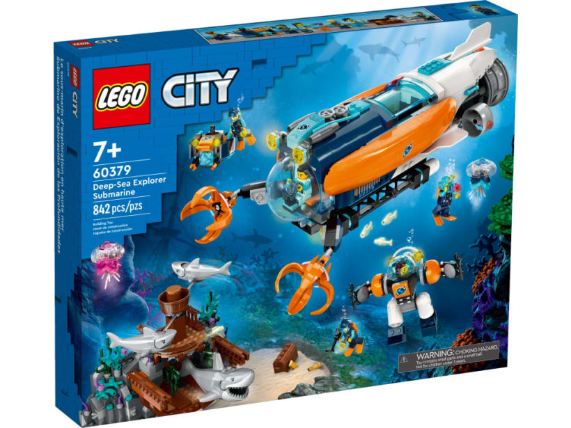 Image of LEGO Set 60379 Le sous-marin d’exploration en eaux profondes