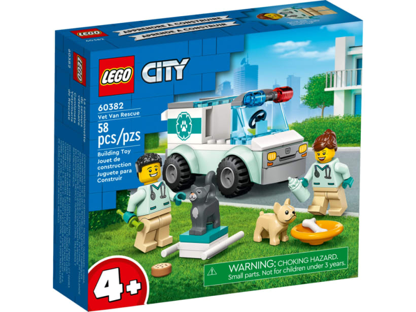Image of LEGO Set 60382 L'intervention du véhicule vétérinaire