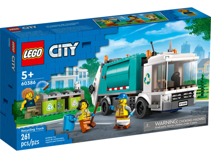 Image of LEGO Set 60386 Le camion de recyclage