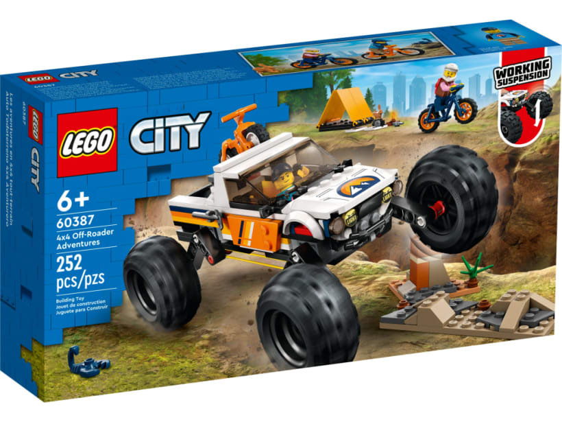 Image of LEGO Set 60387 Les aventures du 4x4 tout-terrain