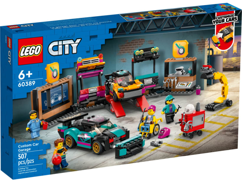 Image of LEGO Set 60389 Le garage de customisation