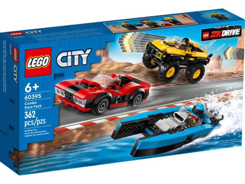 Image of LEGO Set 60395 Le pack de véhicules de course