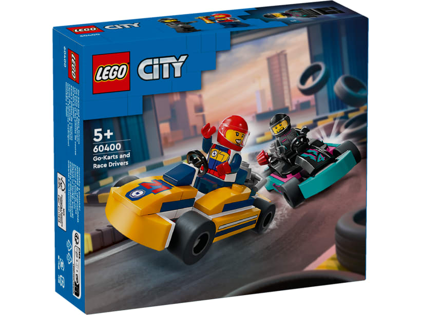 Image of LEGO Set 60400 Go-Karts mit Rennfahrern
