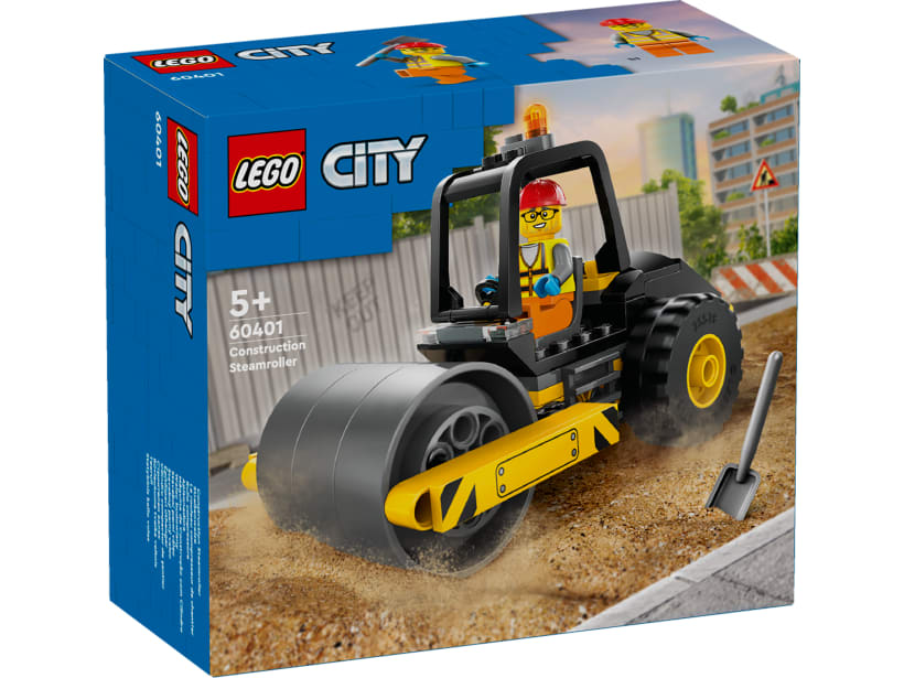 Image of LEGO Set 60401 Le rouleau compresseur de chantier