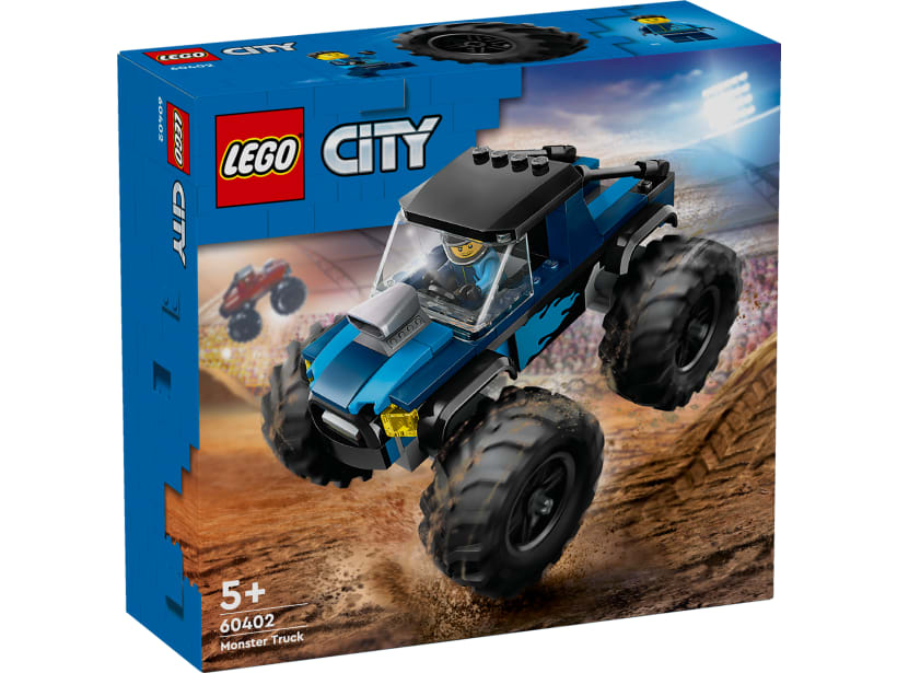 Image of LEGO Set 60402 Blue Monster Truck