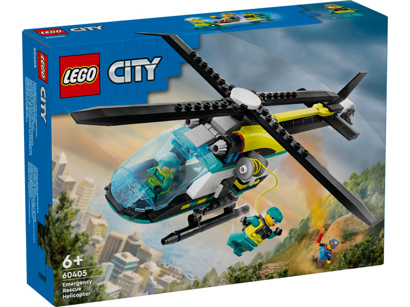 Image of LEGO Set 60405 Emergency Rescue Helicopter