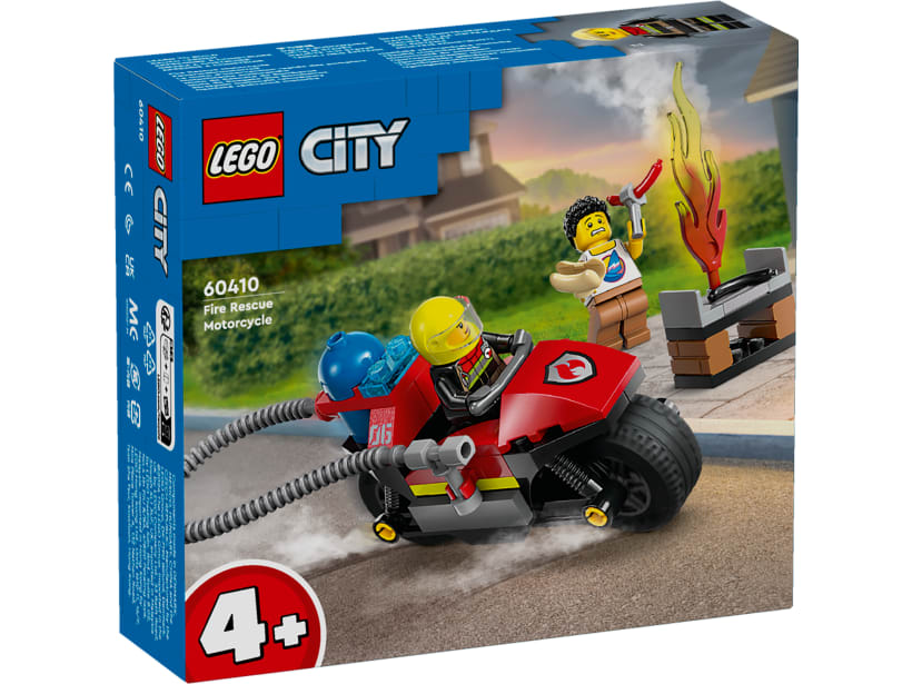 Image of LEGO Set 60410 Fire Rescue Motorcycle