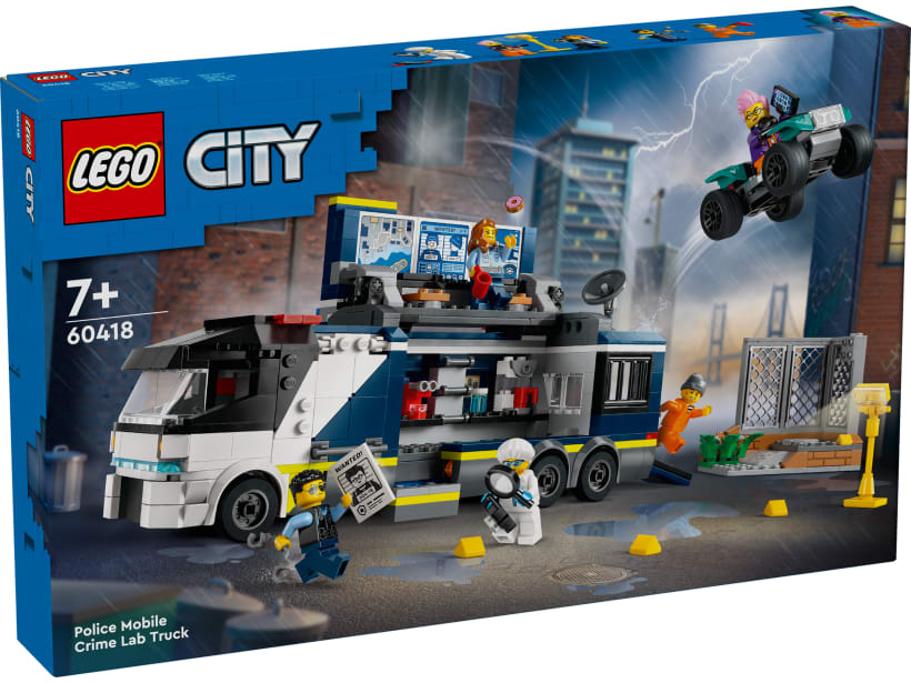 Image of LEGO Set 60418 Le laboratoire de police scientifique mobile