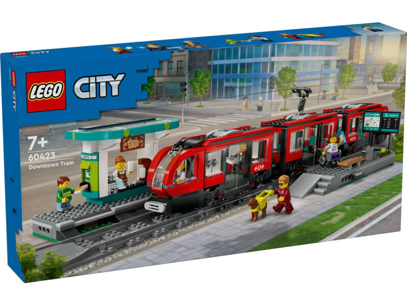 Image of LEGO Set 60423 Downtown Tram