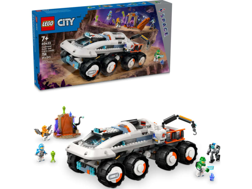 Image of LEGO Set 60432 Kommando-Rover mit Ladekran