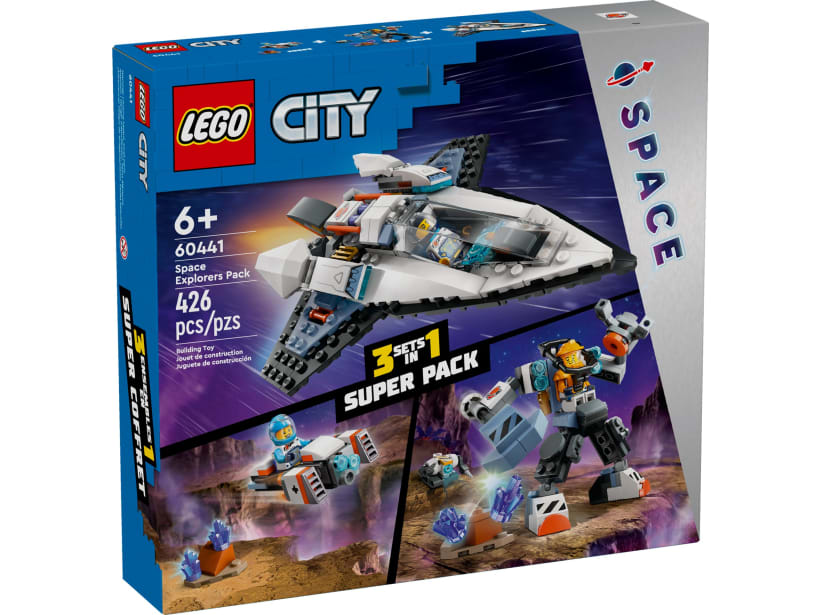 Image of LEGO Set 60441 Pack Les explorateurs de l’espace