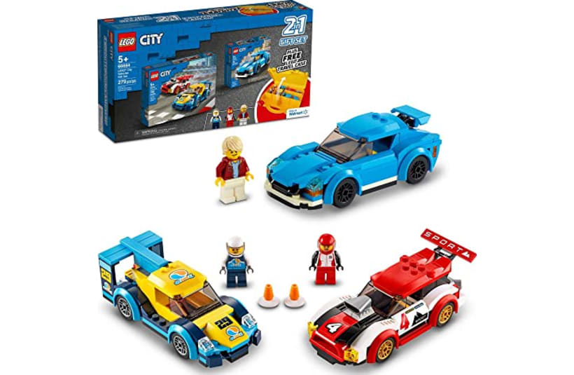 Image of 66684  City Vehicles Gift Set 2 in 1 with Free Storage Case (60256, 60285)