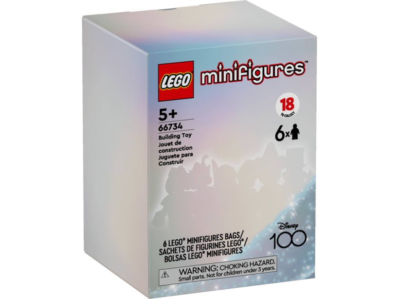 Image of LEGO Set 66734 Minifigures Disney 100 6 Pack