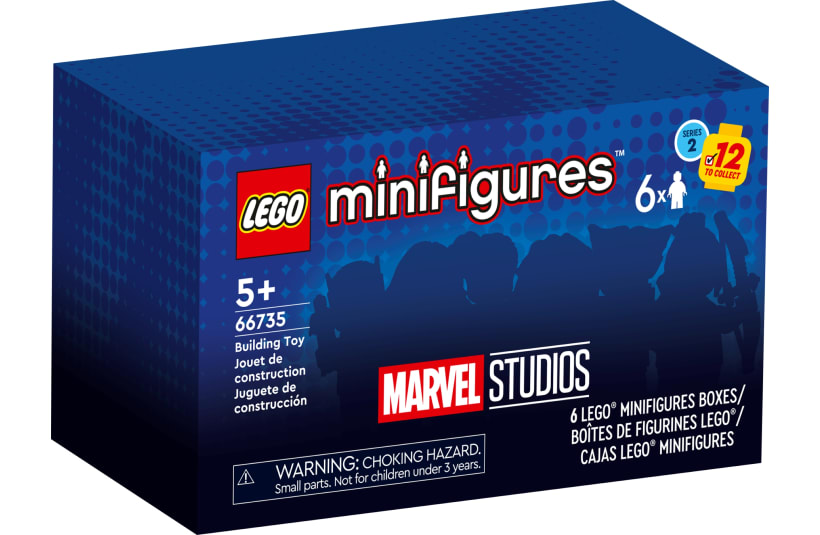 Image of 66735  LEGO® Minifigures Marvel Series 2 6 Pack