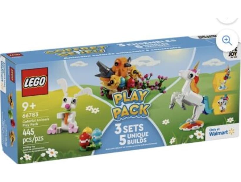 Image of 66783  Colourful Animals Play Pack