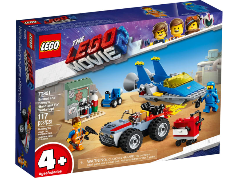 Image of LEGO Set 70821 Emmet and Benny's ‘Build and Fix' Workshop!