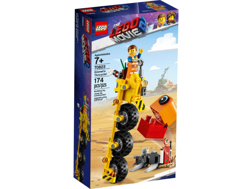 Image of LEGO Set 70823 Emmet's Thricycle!
