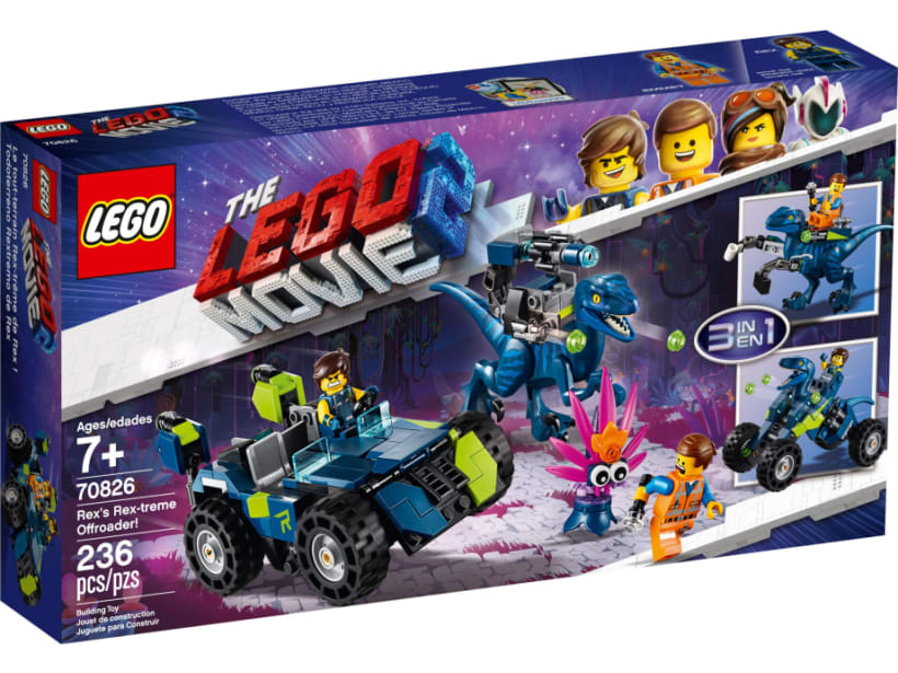 Image of LEGO Set 70826 Rex's Rex-treme Offroader!