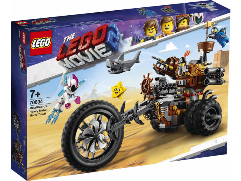 Image of LEGO Set 70834 MetalBeard's Heavy Metal Motor Trike!