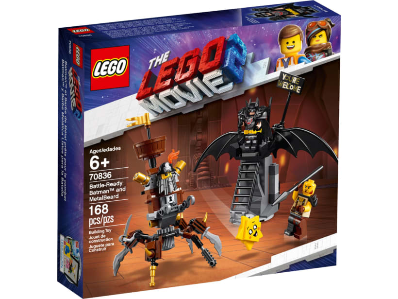 Image of LEGO Set 70836 Battle-Ready Batman and MetalBeard