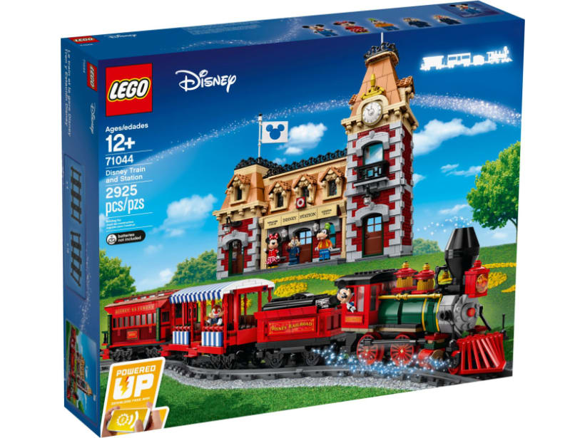 Image of LEGO Set 71044 Disney Zug mit Bahnhof
