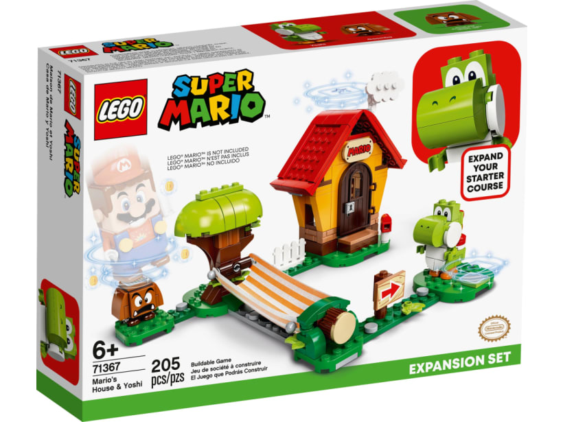 Image of LEGO Set 71367 Mario's House and Yoshi Expansion Set
