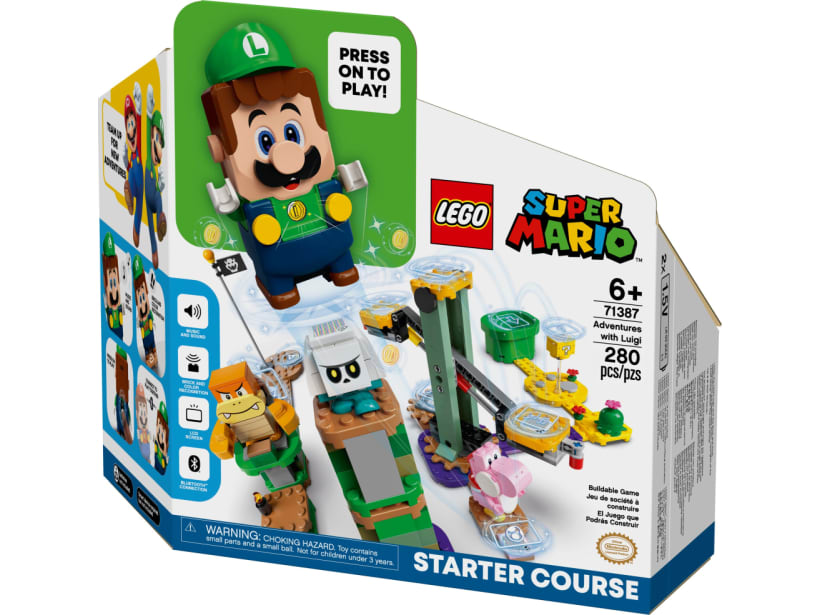 Image of LEGO Set 71387 Abenteuer mit Luigi – Starterset