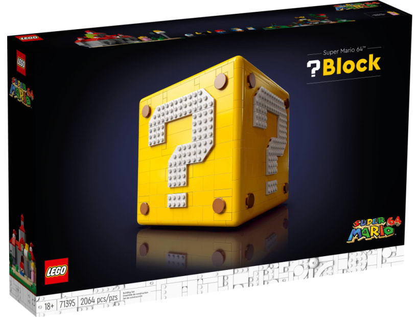 Image of 71395  Super Mario 64™ Question Mark Block