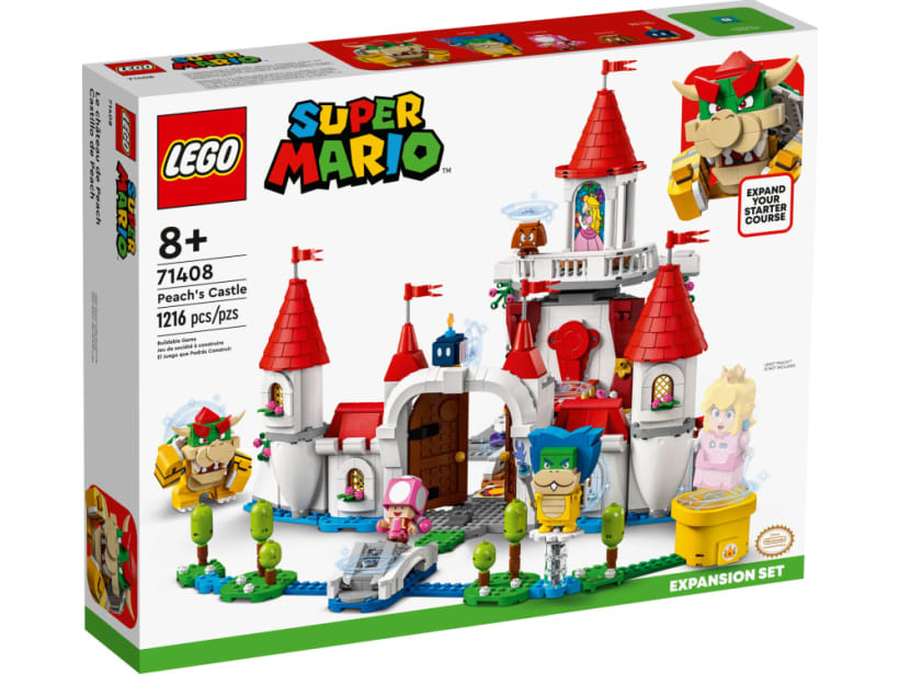Image of LEGO Set 71408 Peach’s Castle Expansion Set