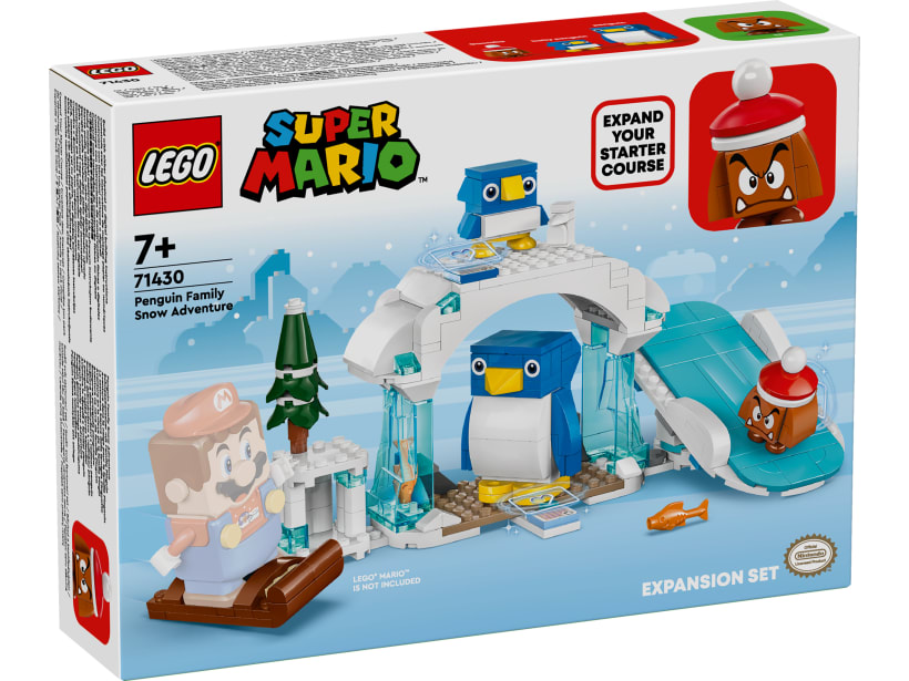Image of LEGO Set 71430 Penguin Family Snow Adventure
