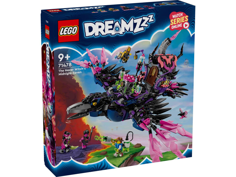 Image of LEGO Set 71478 Le corbeau de minuit de la Sorcière des cauchemars