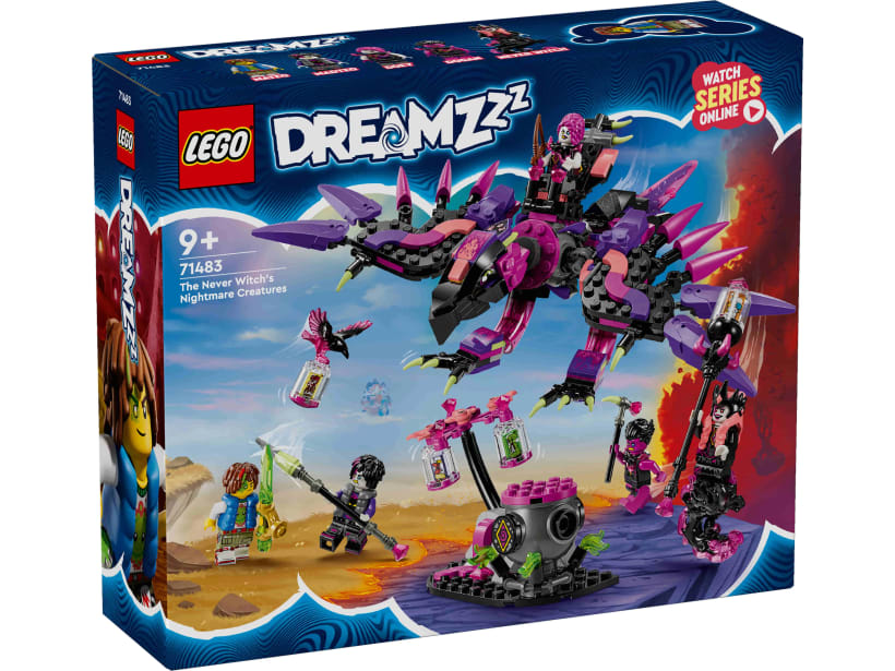 Image of LEGO Set 71483 The Never Witch's Nightmare Creatures