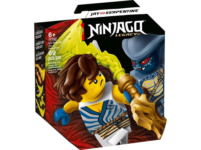 Image of LEGO Set 71732 Set de bataille épique - Jay contre Serpentine