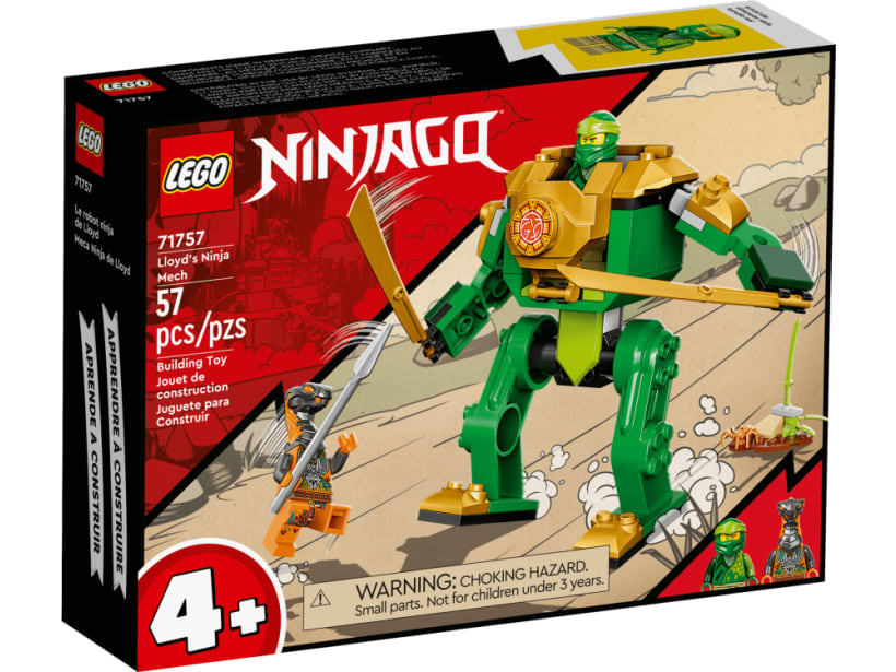 Image of LEGO Set 71757 Lloyds Ninja-Mech