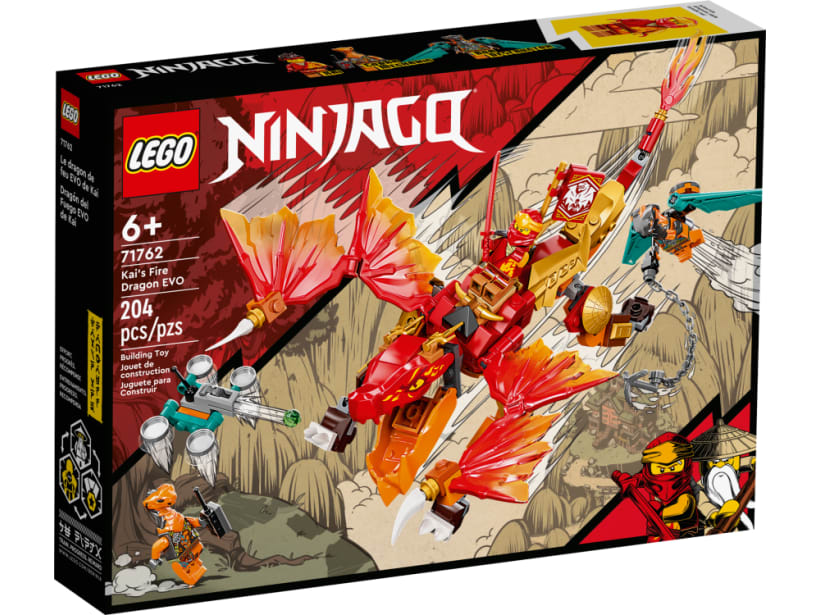 Image of LEGO Set 71762 Le dragon de feu de Kai - Évolution