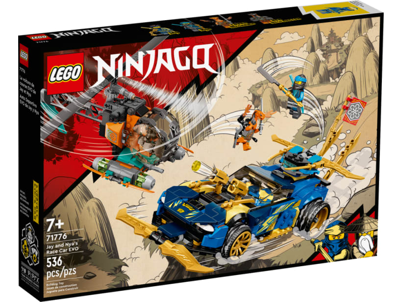 Image of LEGO Set 71776 Jay and Nya's Race Car EVO