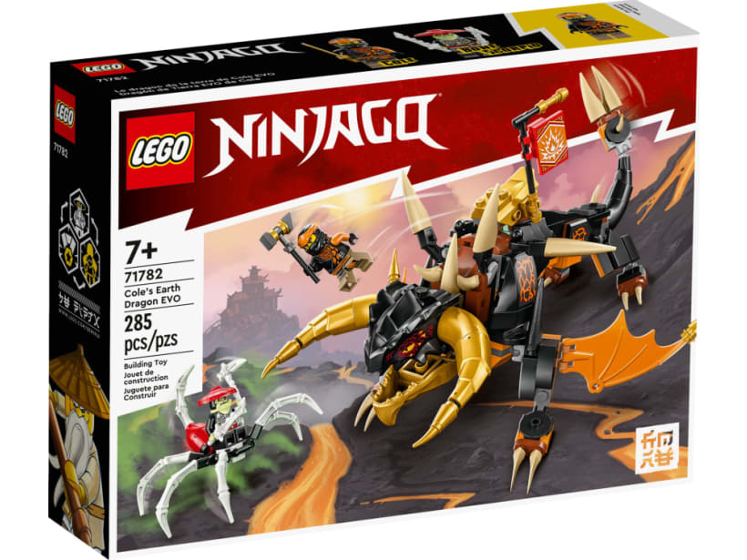 Image of LEGO Set 71782 Le dragon de terre de Cole – Évolution