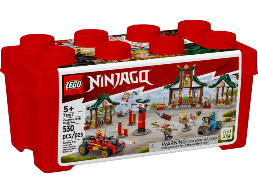 Image of LEGO Set 71787 La boîte de briques créatives ninja