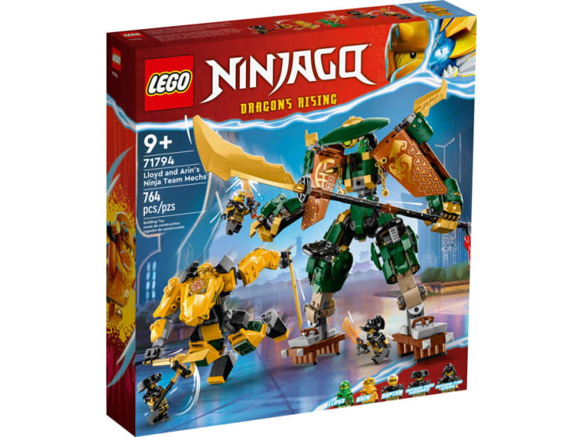 Image of LEGO Set 71794 L'équipe de robots des ninjas Lloyd et Arin