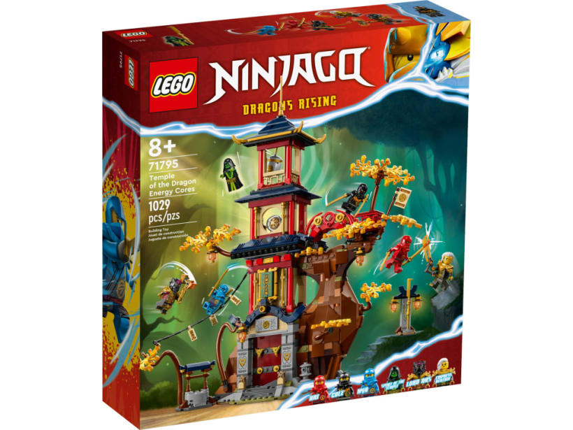Image of LEGO Set 71795 Les noyaux d’énergie du temple du dragon