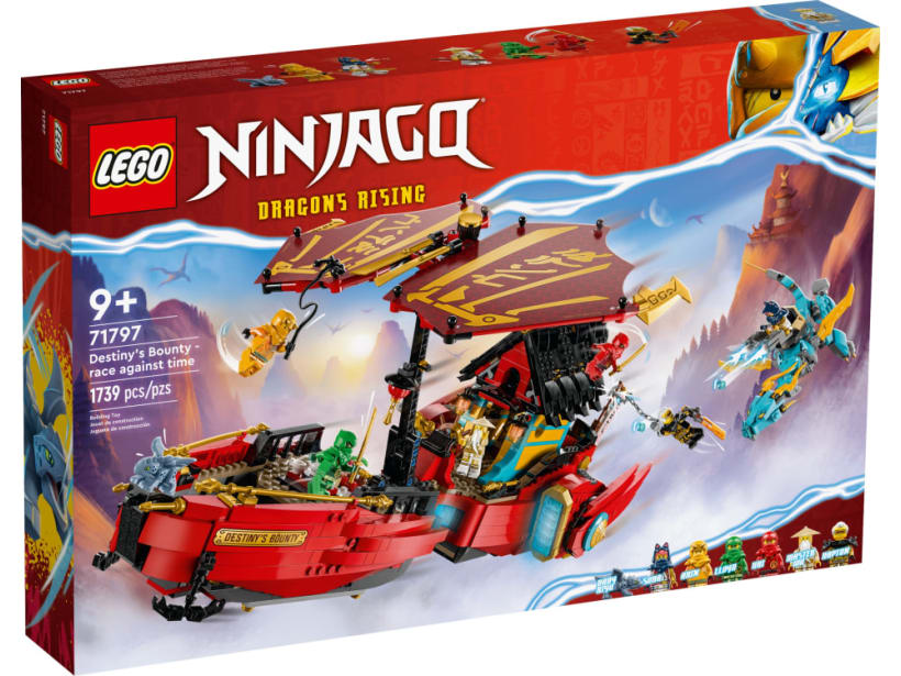Image of LEGO Set 71797 Le QG des ninjas - La course contre la montre