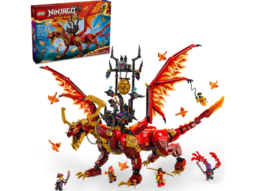Image of LEGO Set 71822 Le dragon source du mouvement
