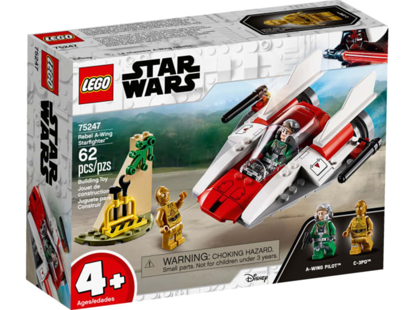 Image of LEGO Set 75247 A-wing Starfighter