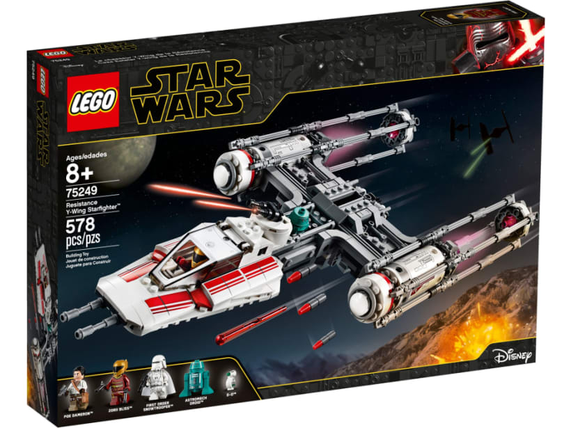 Image of LEGO Set 75249 Resistance Y-Wing Starfighter™
