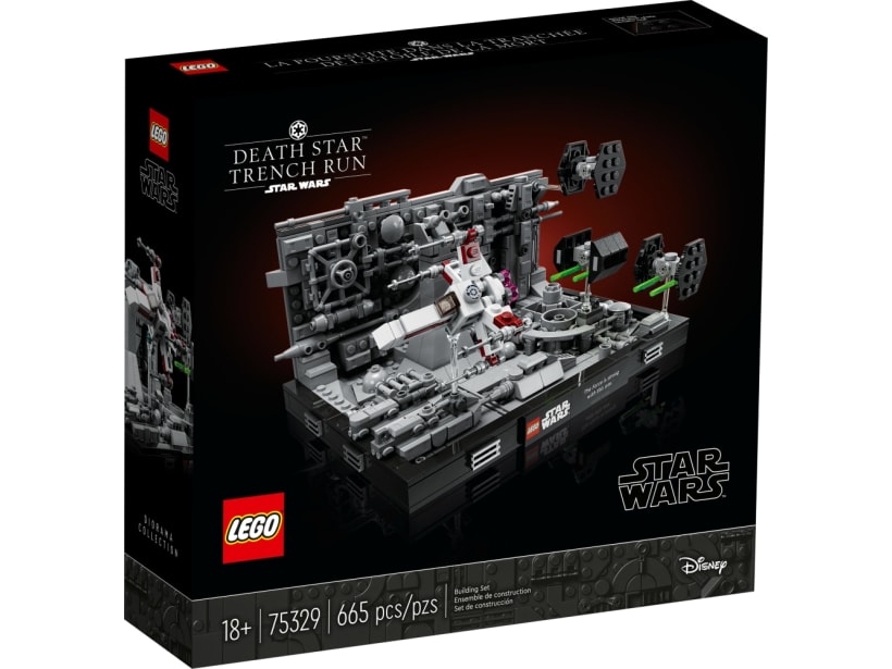 Image of LEGO Set 75329 Diorama de la poursuite dans les tranchées de l’Étoile de la Mort