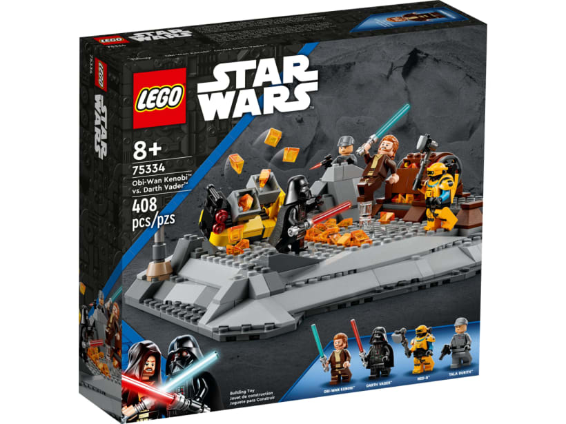 Image of LEGO Set 75334 Obi-Wan Kenobi™ vs. Darth Vader™