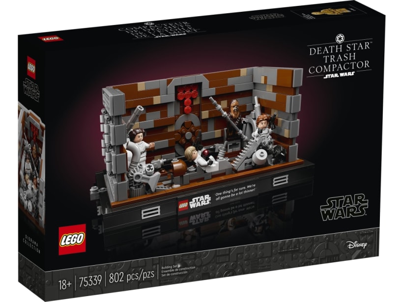 Image of LEGO Set 75339 Death Star™ Trash Compactor Diorama